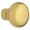 Brass & Brown, variant on Baldwin Hardware 5030.031.MR Estate Classic Knob Indoor