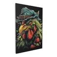 thumbnail image 2 of 12x18 inch Canvas Frameless Picture Turkey Wearing A Hat,Farmhouse Yard,Kitchen,Man Cave,Bar Wall Decor Poster Prints,Modern Art Turkey Wearing A Hat Decorative Paintings,For Farm,Restaurant, 2 of 6