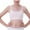 Beige, variant on CYRBOKO Girl's Training Bars Top, Padded Breathable Comfortable Cotton Soft Seamless Bralettes White Size M