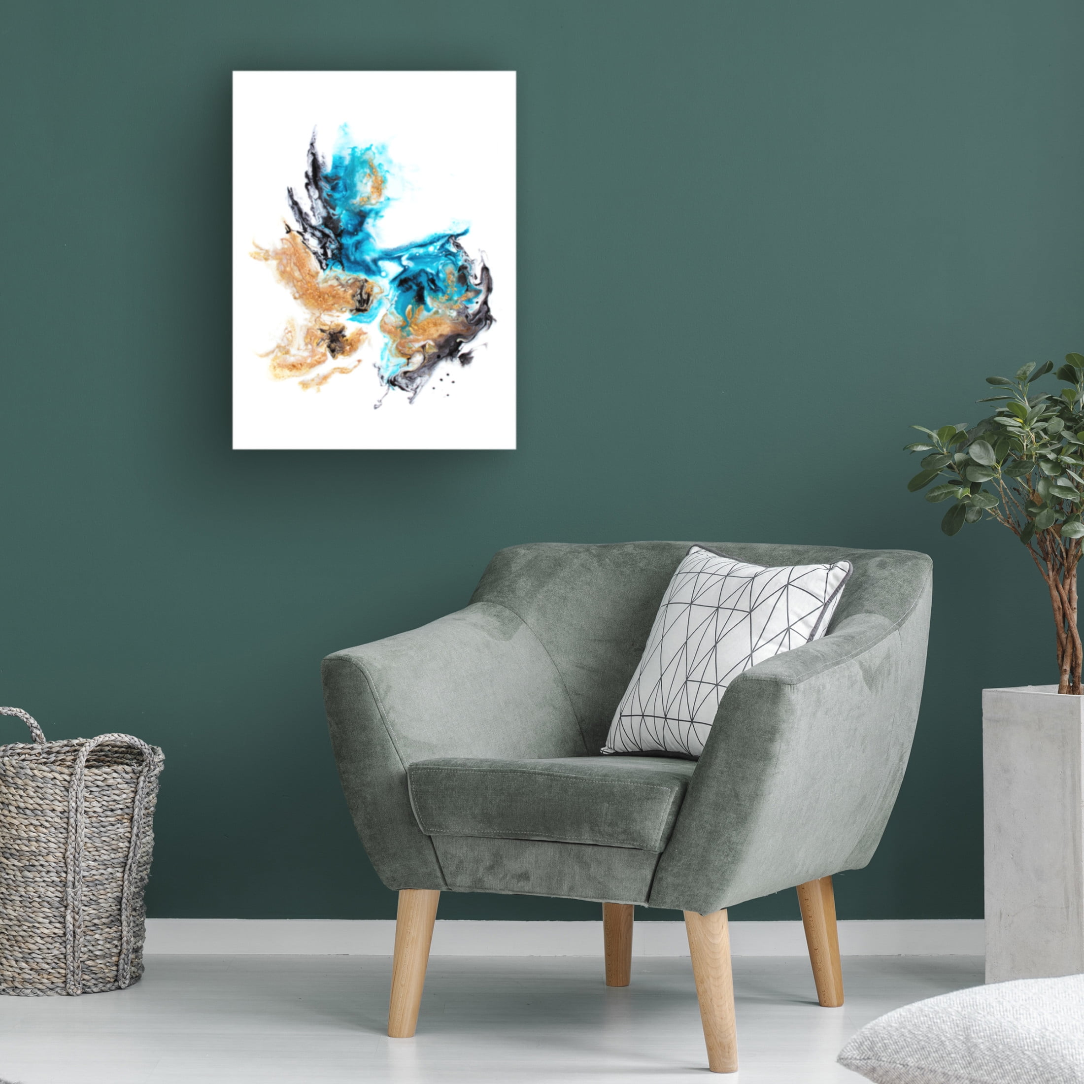 Trademark Fine Art Alyson Storms  Staghorn Canvas Wall Art