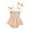 Beige, variant on EnJoCho Fashion Clothes for Toddler Summer Girls Pure Color Suspenders Mesh Romper Jumpsuit Clothes Bow Headdress Two Piece Set Toddler Kids Home Trendy Comfort Bodysuit Outfits