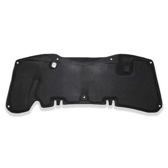 Car Hood Insulation Pad, Fits For ​​​​Honda Civic 8th Gen 2006-2011, Engine Bay Heat Shield Sound Deadener, Hood Heat Shield Engine Waterproof Thermal Barrier​-black-Without Aluminum Foil