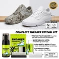 thumbnail image 4 of Shoe Cleaning Kit Foam Cleaner Brush Wipe Set, Deep Stain Removal Sneaker Care Restore Brightness Easy Use, for White Shoes Leather Mesh Canvas Sneakers Daily Care, 4 of 6