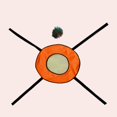 thumbnail image 4 of Catch Ball Props Zulema Juguetes de Pelota Naranja, 4 of 8