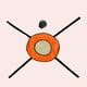 thumbnail image 4 of Juego de lanzar y atrapar pelota para niños, actividades, útiles escolares educativos tempranos naranja, 4 of 9