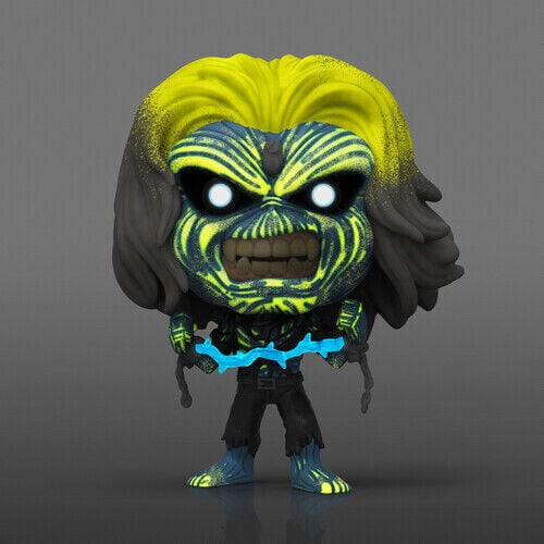 Funko POP! ROCKS: Iron Maiden - Eddie 4PK Glow in the Dark Box Set (AE Exclusive)