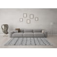 thumbnail image 3 of Ahgly Company Indoor Round Abstract Gray Modern Area Rugs, 6' Round, 3 of 4