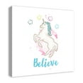 thumbnail image 2 of Creative Products Watercolor Unicorn 24x24 Canvas Wall Art, 2 of 5