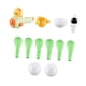 thumbnail image 5 of Juego de desafío de pelota de soplado de globos, juguetes sensoriales con silbato para niños 3 verde, 5 of 9