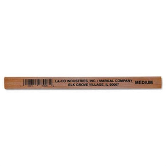 Markal 434-96928 Carpenter Pencils, Medium Lead - Gray