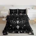 thumbnail image 2 of Manfei bohemian Moth Bedding Comforter Set,3D Cartoon Diamond Twin Comforter Sets,Galaxy Starry Sky Bedding Set For Kids,Breathable Home Decor Reversible,2-Piece, 2 of 8