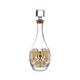 thumbnail image 1 of Classic Touch GBG209 Wine Decanter with Rich Gold Artwork, 1 of 1