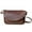 Brown Crazy Horse, variant on Cowhide Leather Womens Shoulder Purse Small Cross Body Organizer Bag with Many Pockets L Brow w Tassel