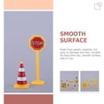thumbnail image 3 of Miangastore Traffic Sign Barricade Decoration Plastic 9Set 2.24X1.77X0.08in, 3 of 8