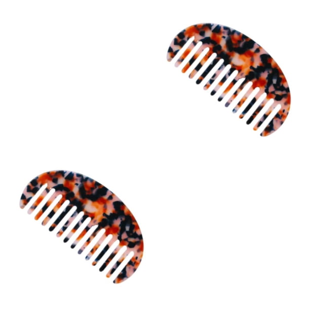 Qarigey Peine geométrico duradero y elegante, accesorio para el cuidado del cabello y tablero de ácido acético flexible en el arte, no Type8 NO8