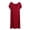 Wine, variant on Womens Nightgown Crew Neck Sleepshirt Short Sleeve Nightshirt Plain Casual Summer Lounge Pajama Dress