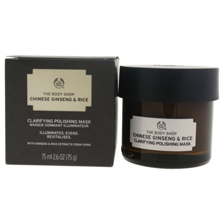 The Body Shop Chinese Ginseng & Rice Clarifying Polishing Mask - 2.6