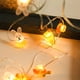 thumbnail image 5 of Guirnalda de luces LED decorativas de Pascua con forma de zanahoria y conejito de Pascua. Luces decorativas navideñas de plástico para interiores y exteriores. Funciona con pilas., 5 of 5