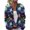 Earthy Yellow, variant on Halloween Cardigan Sweaters for Women Knit Pumpkin Tomb Ghost Print Open Front Trendy Cardigan Funny Print Holiday Costume Outfits Blue 3XL