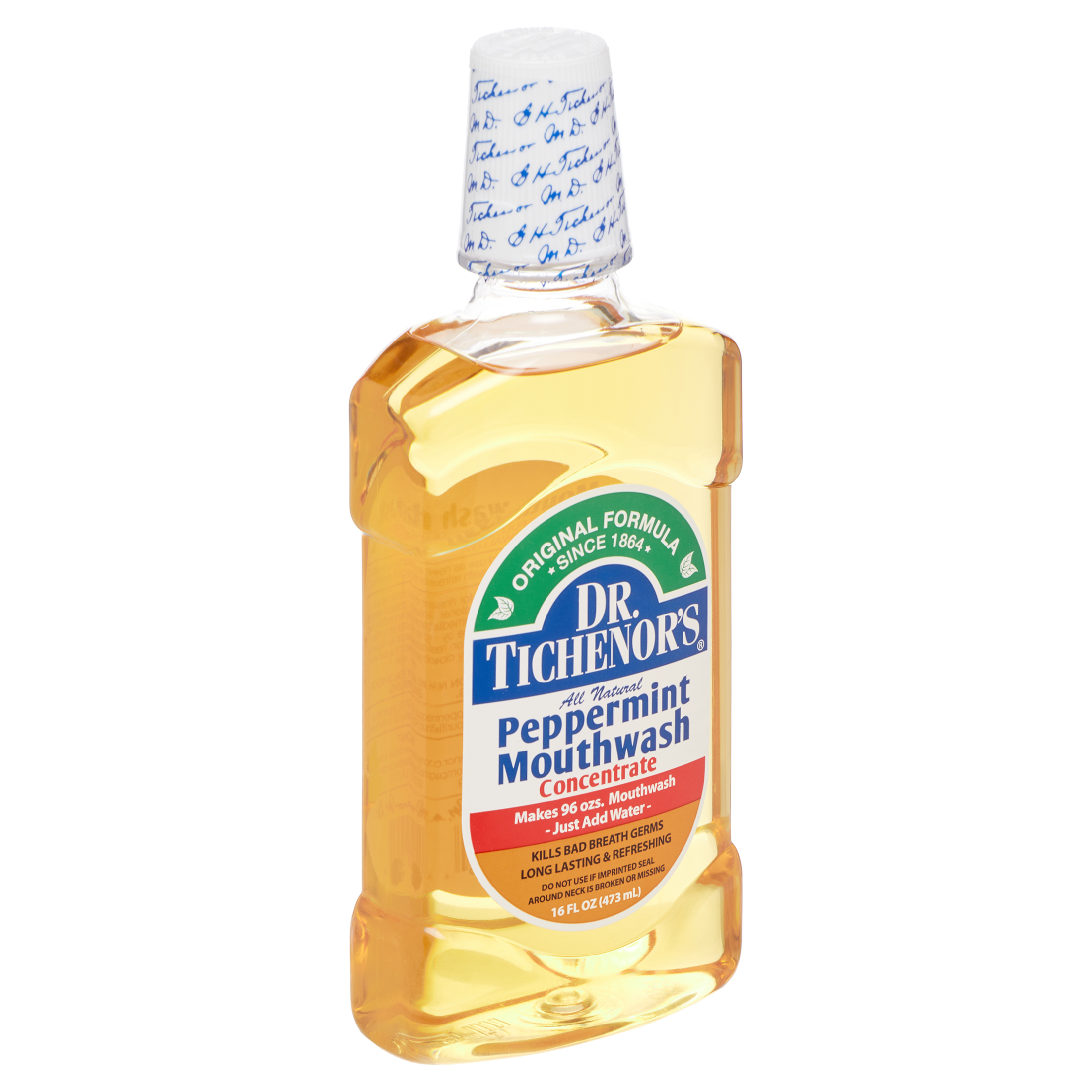 Dr Tichenors Antiseptic Mouthwash Peppermint 16 Fl Oz Walmart Com Walmart Com