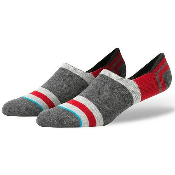 Stance Charge Mens Sock-Red-L