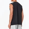 thumbnail image 6 of BRANROY Tank Tops Men Casual Athletic - Mens Sleeveless Tee Shirts Moisture Wicking, Sleeveless Undershirts for Men Soft Touch, Mens Tank Tops for Running and Beach,Black,L, 6 of 6