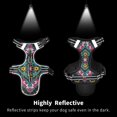 thumbnail image 2 of Pet Vest For Walking With Handle Adjustable Reflective Dog Cat Harness Tribal Motifs Pattern, 2 of 7