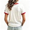 thumbnail image 4 of Women's Never Forget 911 Memorial T Shirt We Will Never Forget 9/11 Tee American Flag Patriotic Shirt, XL, 4 of 4