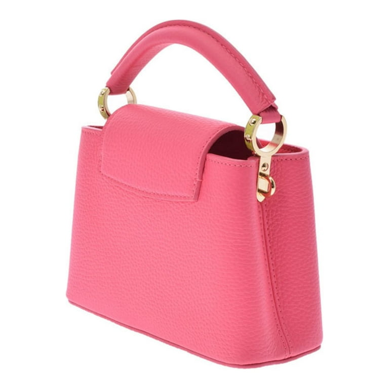 Pre-Owned LOUIS VUITTON Louis Vuitton Capucines MINI Pink/Yellow