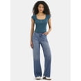 thumbnail image 2 of No Boundaries Henley Tee, Women's, 2 of 5