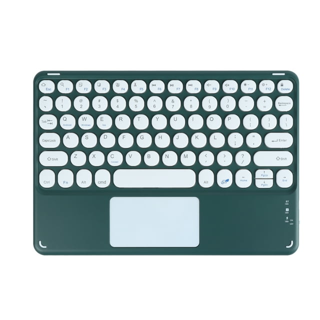 SHARE SUNSHINE 10 inch Bluetooth Magnetic Keyboard with Touchpad, 78 Keys Wireless Keyboard, Ultra-Slim Rechargeable Wireless Keyboard for iPad Tablet PC Computer