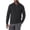 Black, variant on Mens 1/4 Zip Sweatshirt Warm Fleece Golf Midlayer Long Sleeve Stand Collar Pullover Tops for Hiking Camping Travel Outdoor Running Fall Winter, Black, XL