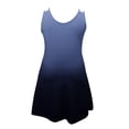 thumbnail image 4 of Lmnyox Spaghetti Strap Dress For Women Soft Sleeveless V Neck Mini Dress Summer Lightweight Dress, 4 of 4