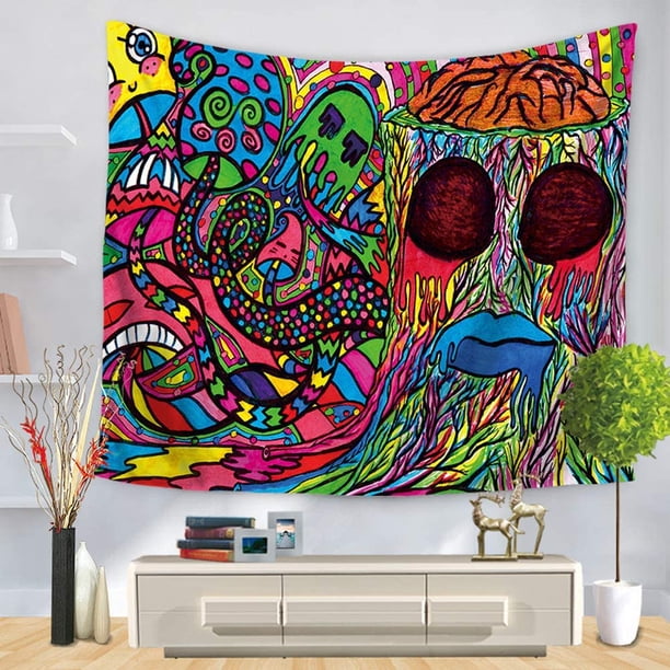 Tapiz para colgar en la pared Morbuy Hippie 130 x 150 cm