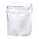 thumbnail image 1 of Cubierta para lavadora de dos tinas, cubierta portátil para lavadora de 24Wx15Dx30H pulgadas (tamaño S) cubierta impermeable plateada, 1 of 4
