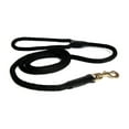 thumbnail image 2 of Alvalley Rope and Leather Snap Lead - 6ft x 3/4 inBeige  Line, 2 of 6