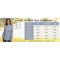 thumbnail image 6 of Aiyino Sweatshirts for Women Crewneck Long Sleeve Shirts Tunic Tops for Leggings, 6 of 9