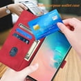 thumbnail image 2 of S10 Phone Case Wallet,for Galaxy S10 Case,[Card Holder Slots][Wrist Strap][Stand Function] TPU Interior Protective PU Leather Phone 2023 Flip Cases Cover for Samsung Galaxy S10 6.1 Inch (Red), 2 of 14