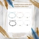 thumbnail image 4 of Qarigey Navidad portátil personalizado mujer romántica Navidad chica trenzado brazalete colgante ajustable joyería Festival regalo Ropa, zapatos y accesorios Miscelánea Azul Plata Qarigey AP012364-01, 4 of 6