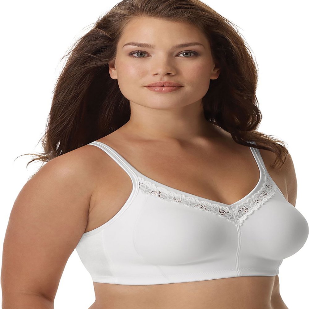 Just My Size JMS Side and Back Smoothing Wirefree Bra, Style 1259
