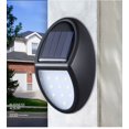 thumbnail image 2 of Lámpara solar para exteriores, 10 LED, lámpara de pared solar, iluminación solar para exteriores IP65, resistente al agua, con sensor crepuscular para patio, jardín, patio., 2 of 5