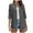 Dark Gray, variant on Womens Lightweight Open Front Cardigan for Women Summer Fall Outwear Thin Cover Ups Three Quarter Sleeve Hot Pink XXL