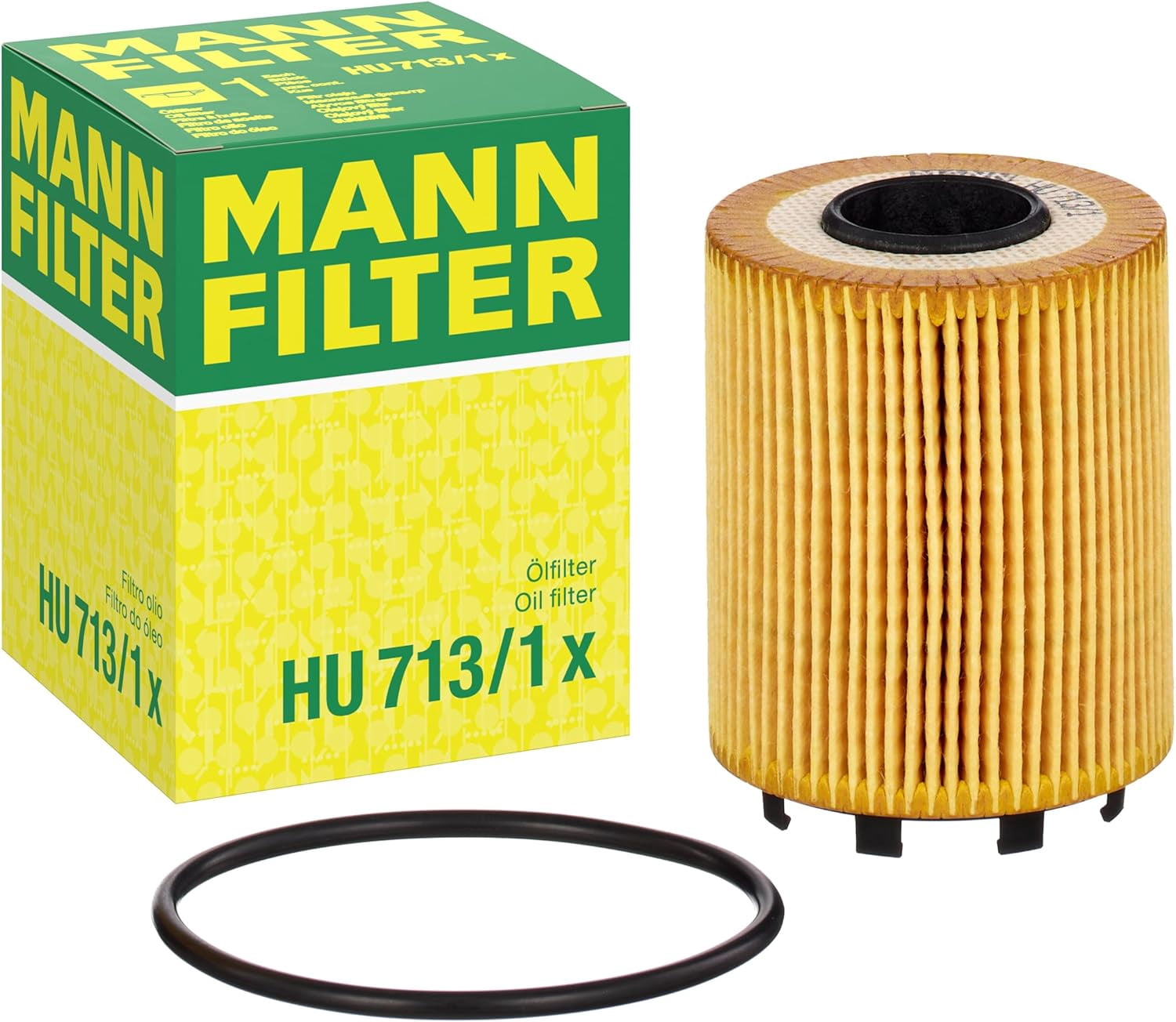 MANN-FILTER PU 11 002 Z KIT Fuel Filter Set With Gasket - For Passenger Cars, 107mm Diameter, 72mm Height