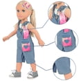 thumbnail image 4 of Doll Playset Ecore Fun Girl de 18 pulgadas con 8 accesorios para niños, 4 of 8
