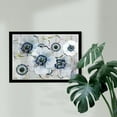 thumbnail image 2 of Wynwood Studio Floral and Botanical Framed Wall Art Prints 'Love Spell in Anemonies' Florals Home Décor - White, Blue, 19" x 13", 2 of 4