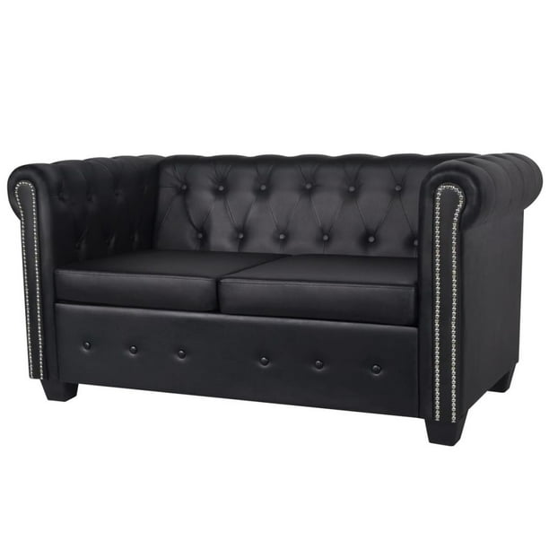 Vidaxl Artificial Leather Chesterfield, Fake Chesterfield Sofa
