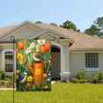 thumbnail image 2 of Amhnf Garden Flag With Birds And Flowers On Watering Can For Home Outdoor Garden Yard Decor 12x18 inch, 2 of 5