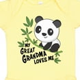 thumbnail image 4 of Inktastic My Great Grandma Loves Me Cute Panda Boys or Girls Baby Bodysuit, 4 of 5