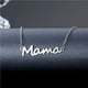thumbnail image 2 of Collar con colgante de letras de acero inoxidable para mujer, regalos de amor para madres, joyería para mamá, accesorios de envío directo, Bisutería, 2 of 4