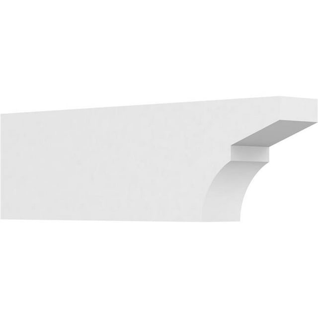 Ekena Millwork RFTP03X06X20MON 6 x 3 x 20 in. Standard Monterey Architecture Grade Queue de Chevron PVC